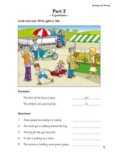 剑桥少儿英语考试全真试题第一级I