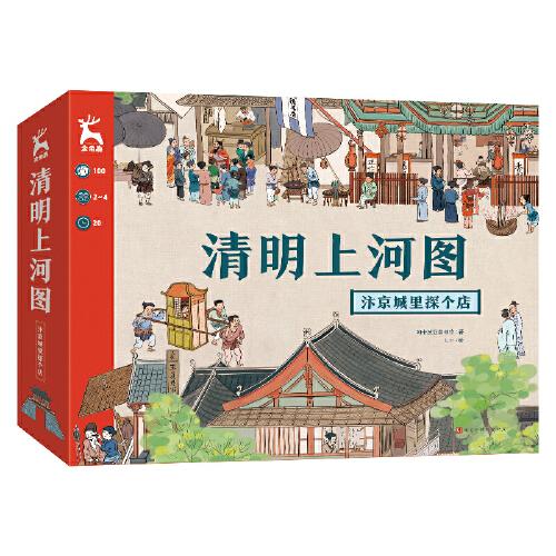 清明上河圖：汴京城里探個(gè)店（6歲+禮盒裝益智玩具親子桌游，路徑規(guī)劃&角色扮演，再現(xiàn)宋朝盛世風(fēng)采?。? onerror=