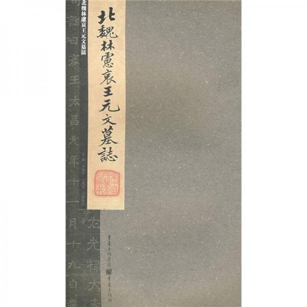 張祖翼藏拓魏碑系列：北魏林慮哀王元文墓志