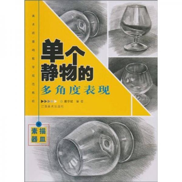 美術(shù)班基礎(chǔ)教學(xué)規(guī)范教程：單個(gè)靜物的多角度表現(xiàn)：素描器皿