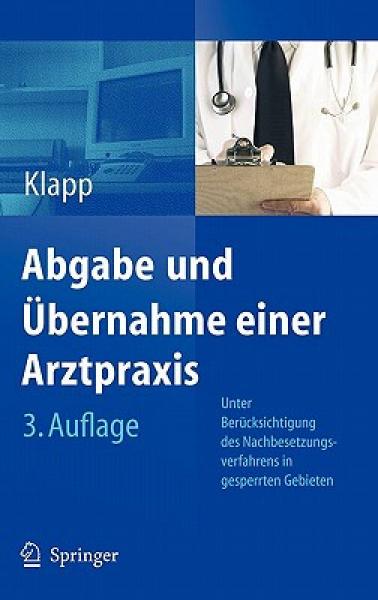 Abgabe Und Ubernahme Einer Arztpraxis: Unter Ber
