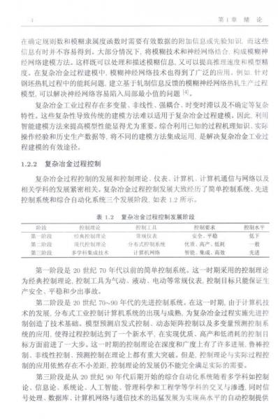復(fù)雜冶金過程智能控制