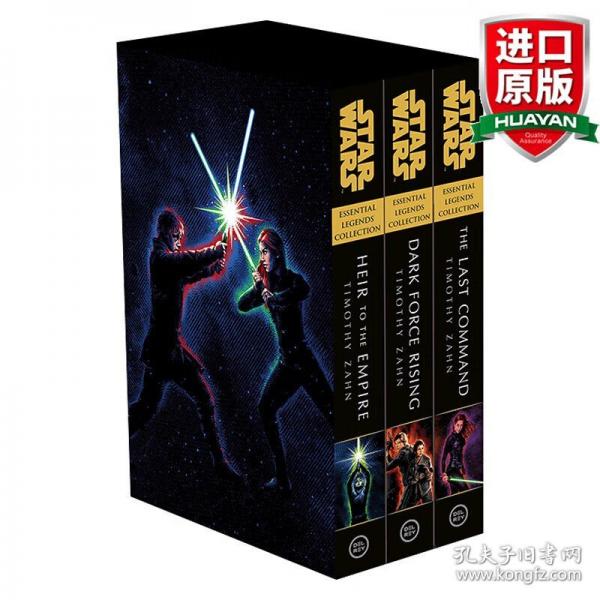 英文原版 The Thrawn Trilogy Boxed Set: Star Wars Legends: Heir to the Empire, Dark Force Rising, The Last Command 星球大戰(zhàn)：索龍三部曲三冊(cè)盒裝 