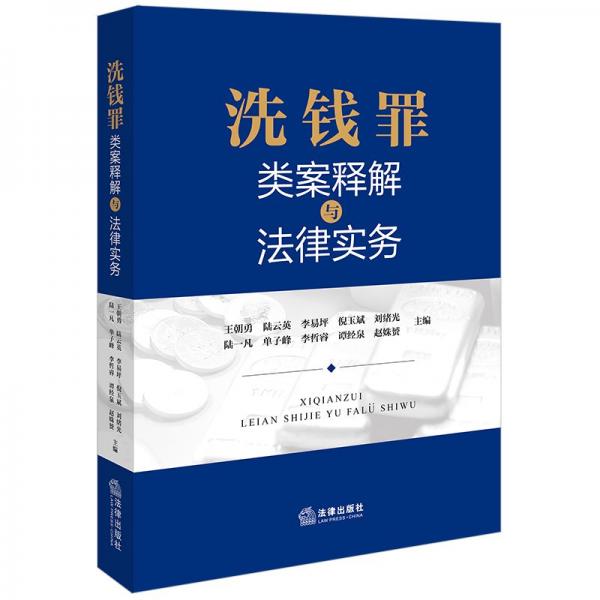 洗錢罪類案釋解與法律實(shí)務(wù) 王朝勇 等 編