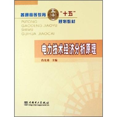 電力技術(shù)經(jīng)濟分析原理——普通高等教育十五規(guī)劃教材