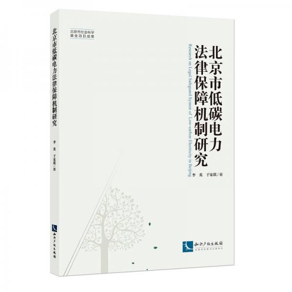 北京市低碳电力法律保障机制研究