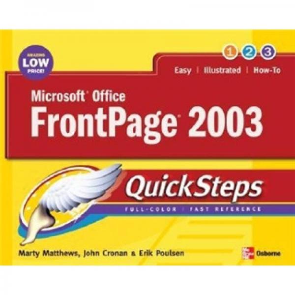 Microsoft Office FrontPage 2003 Quicksteps