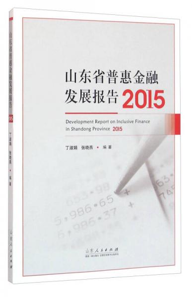 山東省普惠金融發(fā)展報告（2015）
