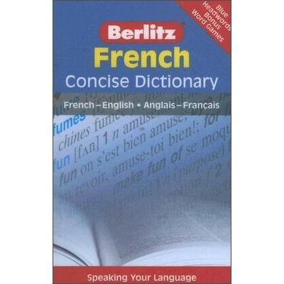BerlitzFrenchConciseDictionary(BerlitzConciseDictionary)(FrenchandFrenchEdition)