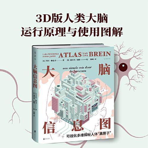 大脑信息图：3D版大脑运行原理!可视化多维探秘人体黑匣子!