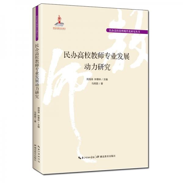 民辦高校教師專業(yè)發(fā)展動力研究/民辦高校治理現(xiàn)代化研究叢書