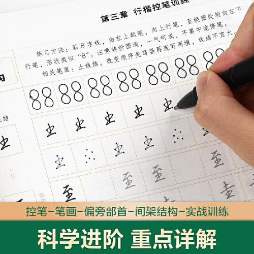 华夏万卷 吴玉生硬笔行楷技法钢笔字帖
