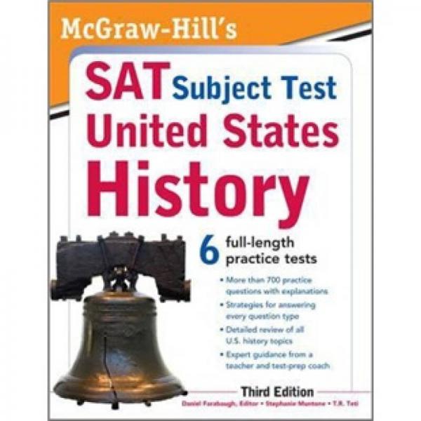 McGraw-Hill's SAT Subject Test United States History, 3rd EditionSAT Ⅱ 美国历史