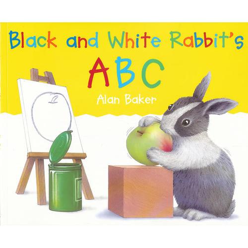 Black and White Rabbit's ABC (Little Rabbit Books) 小兔子系列：黑白兔的ABC 