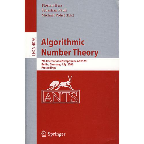 算法数论/Algorithmic number theory 