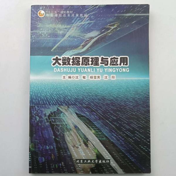 大數(shù)據(jù)原理與應(yīng)用 沈敏 楊雪男 沈陽主編 北京工業(yè)大學(xué)出版社 9787563962952