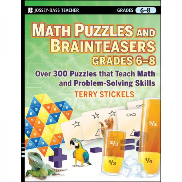 Math Puzzles and Brainteasers Grades 6-8  