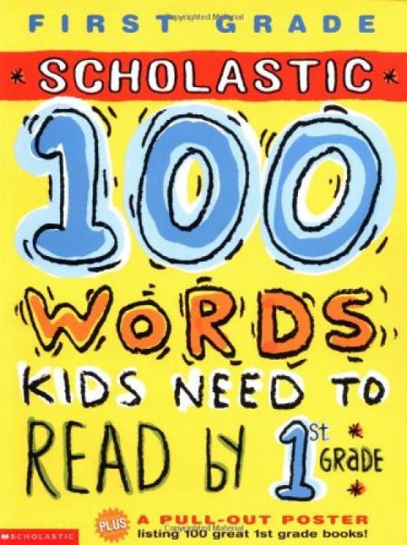 100 Words Kids Need to Read by 1st Grade (100 Words Workbook)