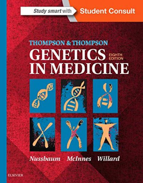 Thompson & Thompson Genetics in Medicine,Eighth Edition