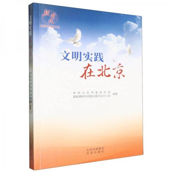 文明實(shí)踐在北京 政治理論 北京市傳部,首都精神文明建設(shè)委員會辦公室 新華正版
