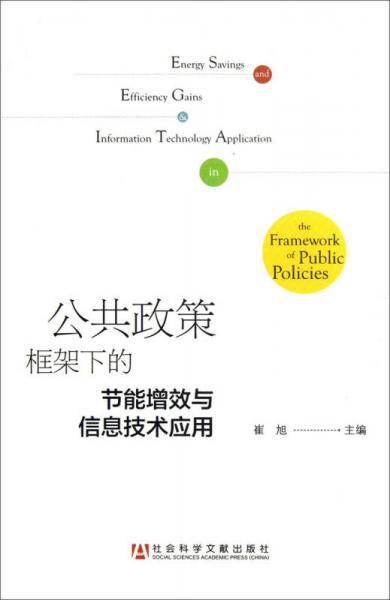 公共政策框架下的节能增效与信息技术应用