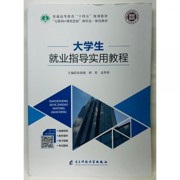 大學(xué)生就業(yè)指導(dǎo)實(shí)用教程 袁俊現(xiàn) 邢哲 高翠萍