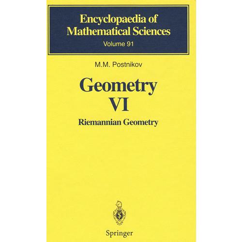 Geometry vi : riemannian geometry幾何VI