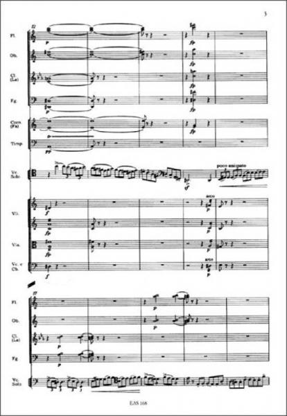 圣·桑a小调第一大提琴协奏曲Op.33