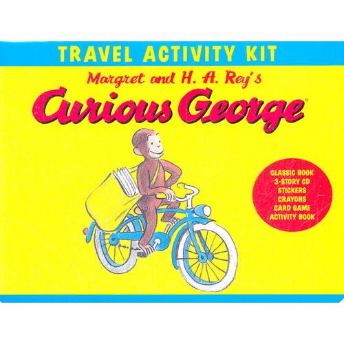 Cruious Georage Travel Activity Kit 好奇猴乔治去旅行-活动锦囊(精装礼品书) 