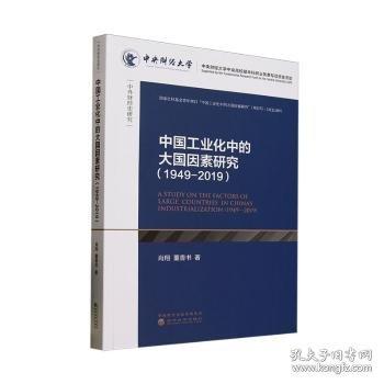 中國工業(yè)化中的大國因素研究
