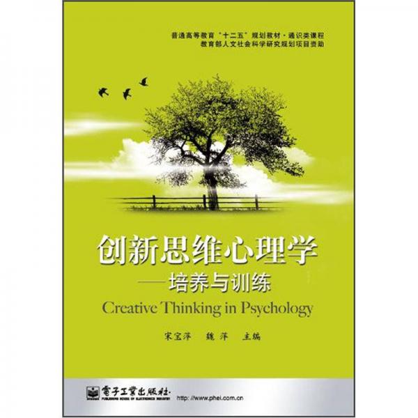 普通高等教育“十二五”規(guī)劃教材·創(chuàng)新思維心理學(xué)：培養(yǎng)與訓(xùn)練