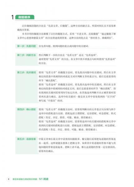 新东方 新日本语能力测试高分突破：N1阅读