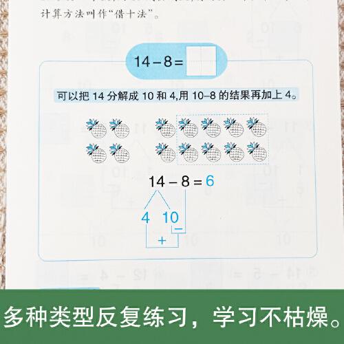 小笨熊学前培优一日一练 借十法