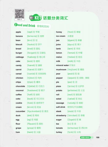 新东方 KET核心词图解+联想巧记速练