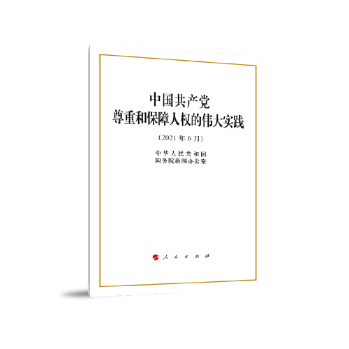 中国共产党尊重和保障人权的伟大实践（16开）