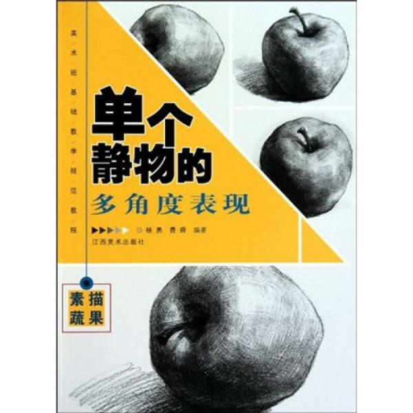 美術(shù)班基礎(chǔ)教學(xué)規(guī)范教程：單個靜物的多角度表現(xiàn)（素描蔬果）