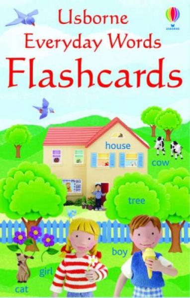 Everyday Words Flashcards Usborne英文原版