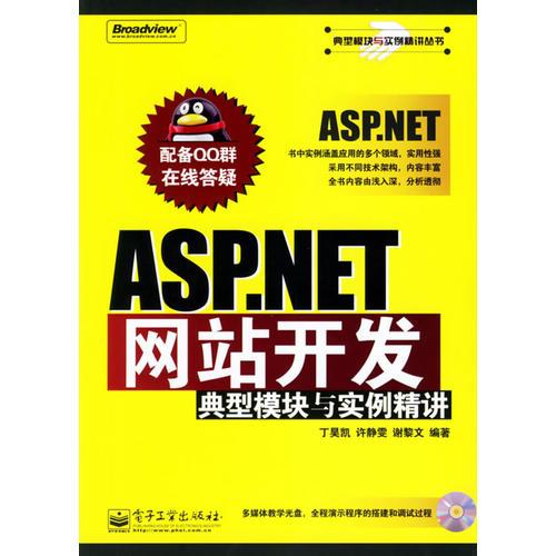 ASP.NET网站开发典型模块与实例精讲