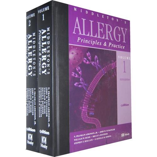 Middleton过敏症 两卷套（第6版） Middleton's Allergy: Principles and Practice e-dition