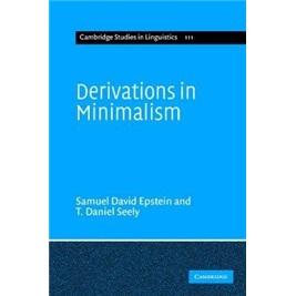 DerivationsinMinimalism(CambridgeStudiesinLinguistics)