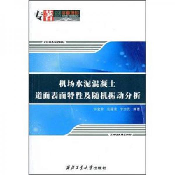 机场水泥混凝土道面表面特性及随机振动分析