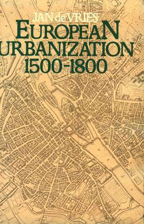 European Urbanization：1500-1800