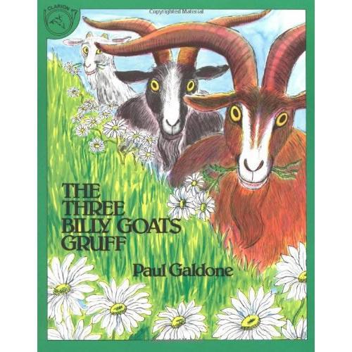 The Three Billy Goats Gruff (by Paul Galdone)三只山羊ISBN9780899190358