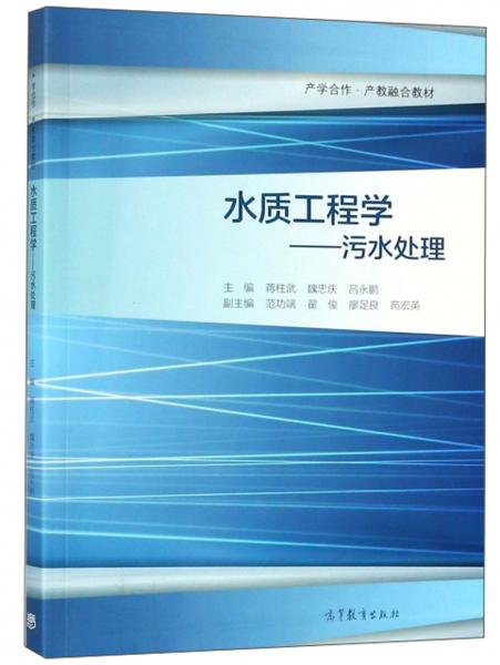 水質(zhì)工程學(xué)：污水處理/產(chǎn)學(xué)合作·產(chǎn)教融合教材