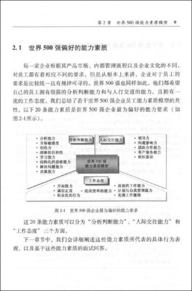 世界500强面试实录：世界500强面试实录世界500强通用选人标准与在华实践的真实记录
