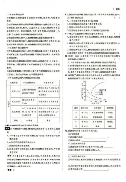 一本：高中生物