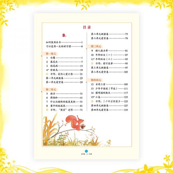 绘本课堂五年级上册语文练习书人教部编版课本同步练习册阅读理解训练学习参考资料