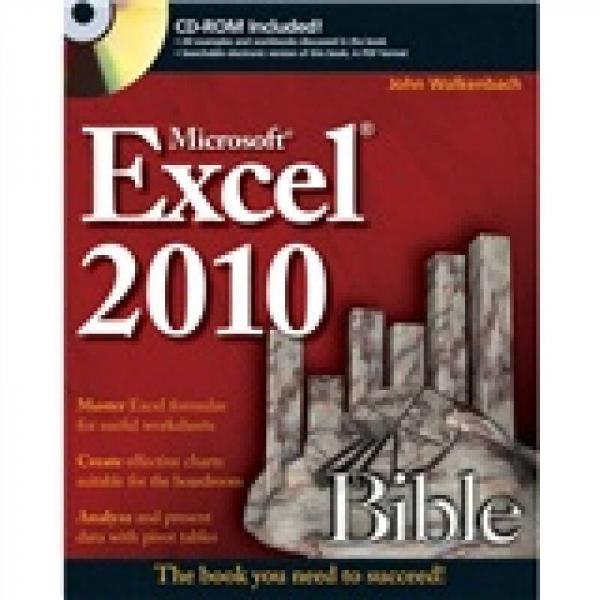 Excel 2010 Bible (Book + CD)  Excel 2010寶典