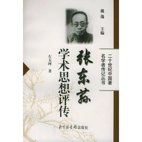 張東蓀學術思想評傳——二十世紀中國著名學者傳記叢書