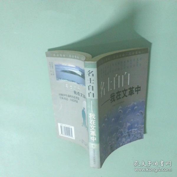 名士自白:我在文革中